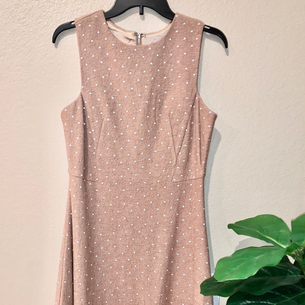 Chelsea & Violet Polka Dot Shift Dress, Size M